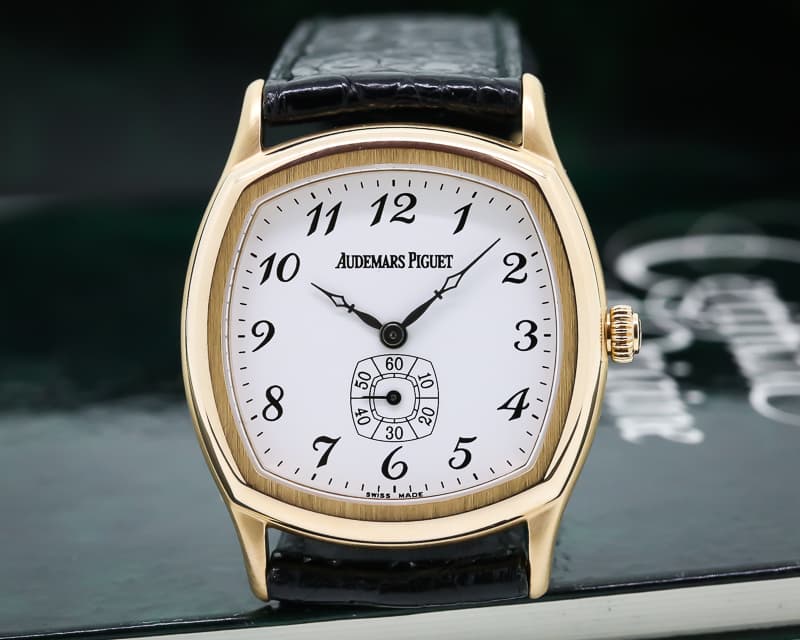 Audemars Piguet John Schaeffer Cushion 18K Rose Gold / Manual Wind NOS