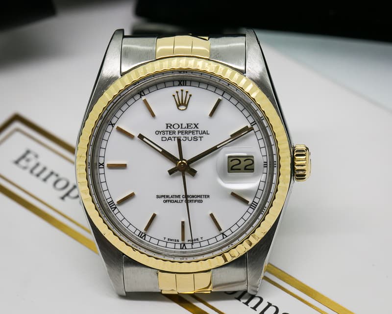 Rolex Datejust SS / 18K