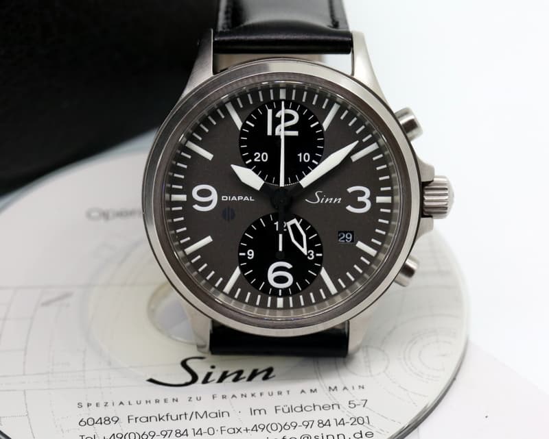 Sinn The Duochronograph Diapal 756