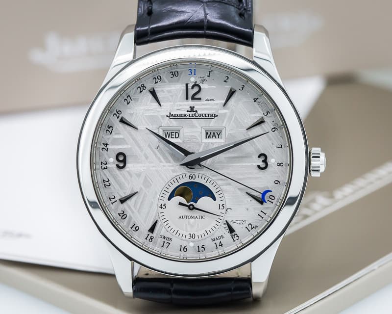 Jaeger LeCoultre Master Calendar Metorite Dial SS