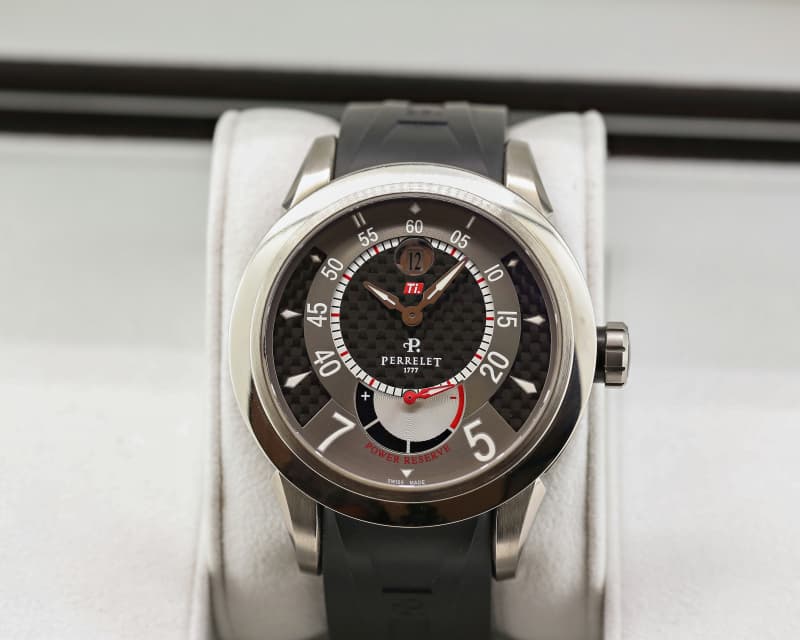 Perrelet Louis-Frederic Titanium / Rubber Power Reserve 43.5MM