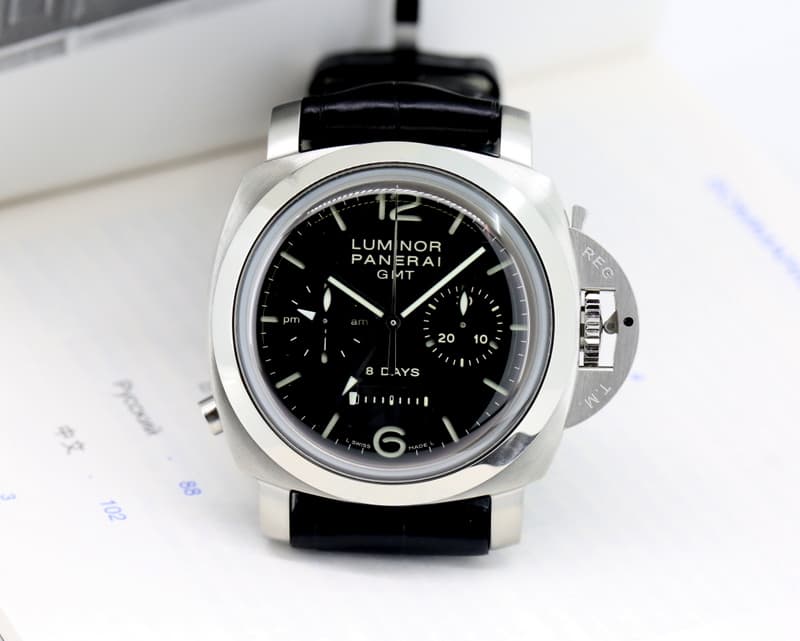 Panerai Luminor 1950, 8 Days Chrono Monopulsante SS