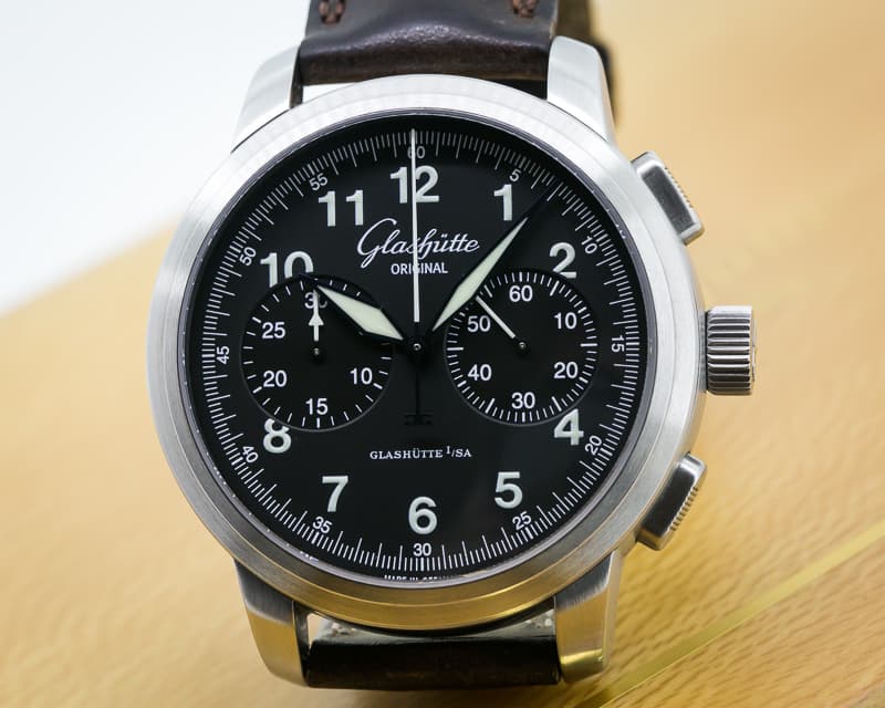 Glashutte Original Senator Navigator Chronograph SS / Strap