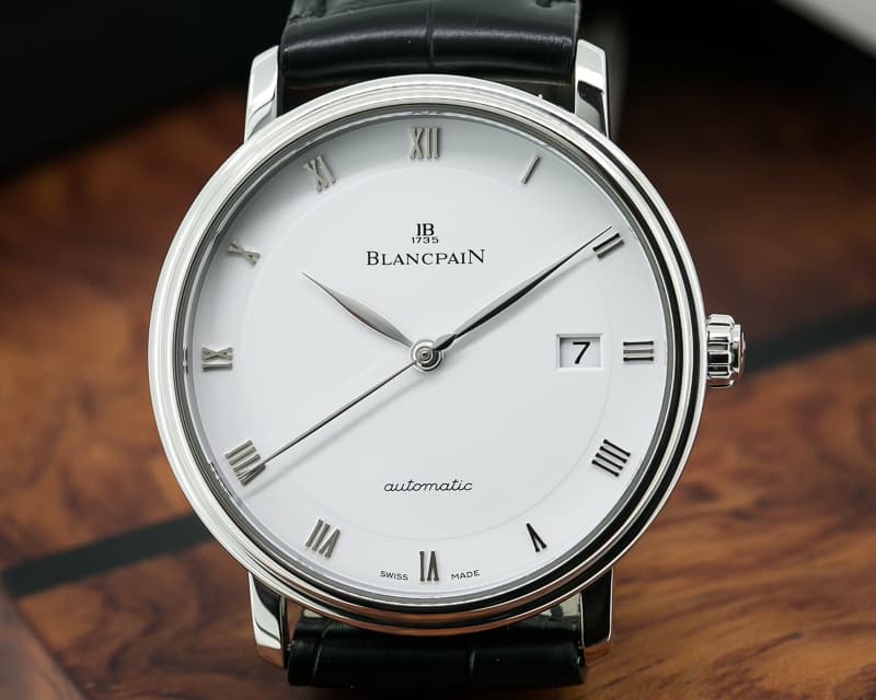 Blancpain Ultra Slim White Dial Automaitc SS