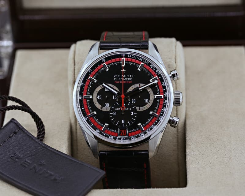 Zenith El Primero Chronograph Black / Red Dial