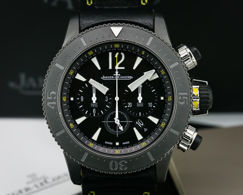 Jaeger LeCoultre Master Compressor Diving Chronograph GMT
Navy Seals / Calfskin