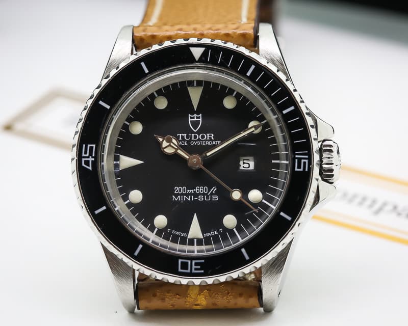Tudor Vintage Mini Submariner Black Matte Dial SS