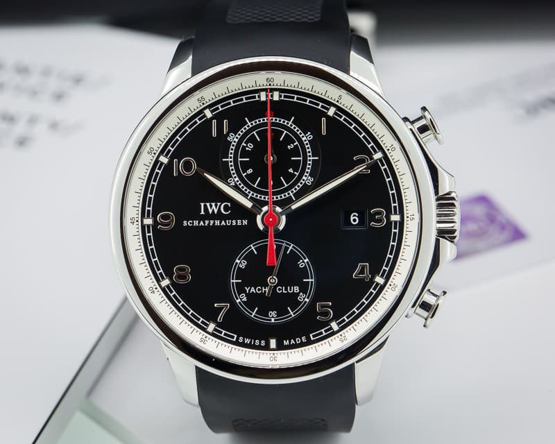 IWC IWC Portuguese Yacht Club Flyback Black Dial