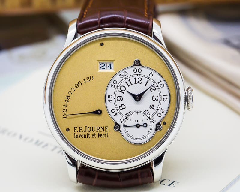 F. P. Journe Octa Reserve De Marche
Platinum Gold Dial 38MM