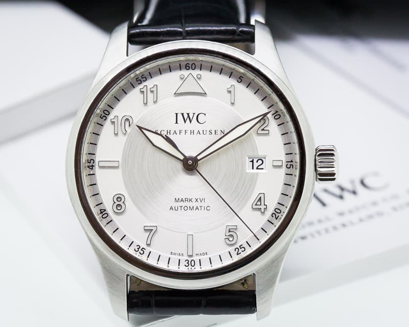 IWC Mark XVI Spitfire SS Silver Dial