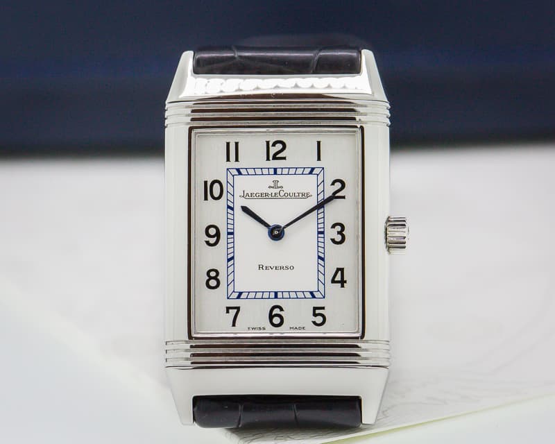 Jaeger LeCoultre Reverso Classique SS Silver Dial Medium Quartz