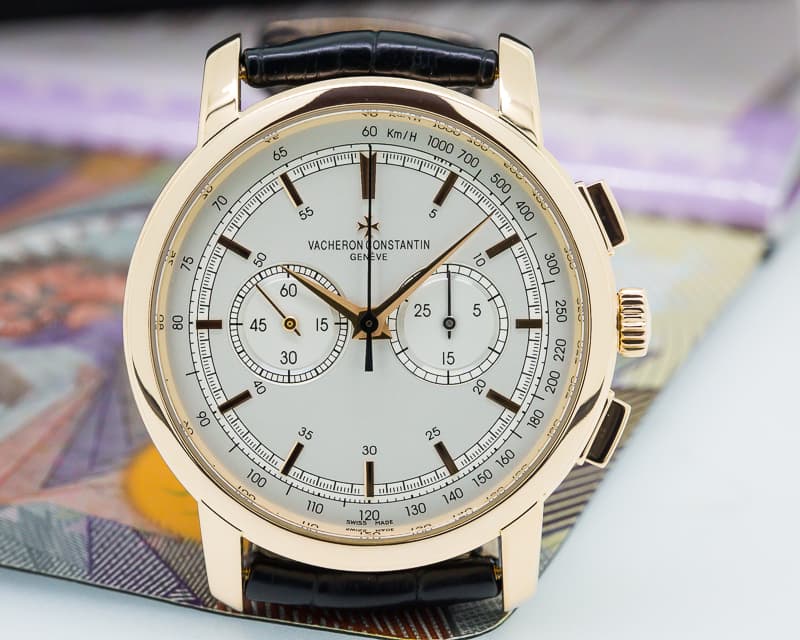 Vacheron Constantin Patrimony Traditionnelle Chronograph 18K Rose Gold
