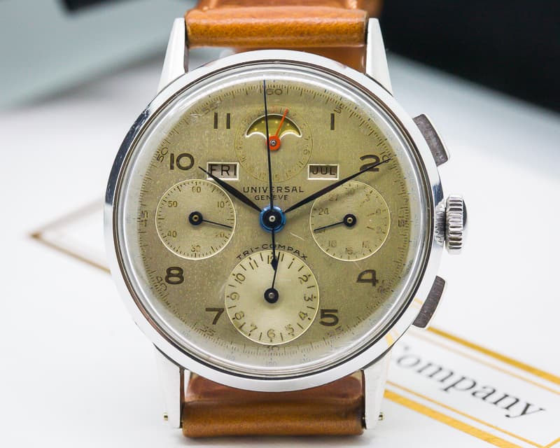 Universal Geneve Vintage Tri-Compax SS
