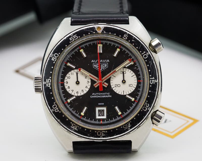 Heuer Vintage Autavia Calibre 11 SS / Leather