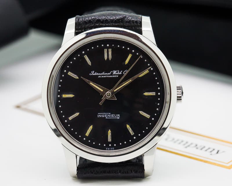IWC Vintage Ingenieur SS Black Dial