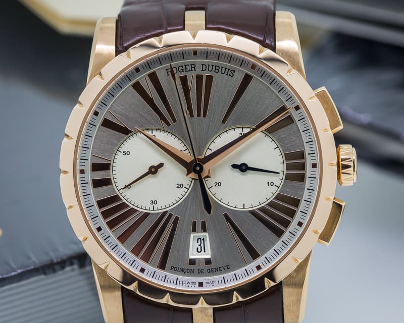 Roger Dubuis Excalibur Micro-Rotor Chronograph 18K Rose Gold