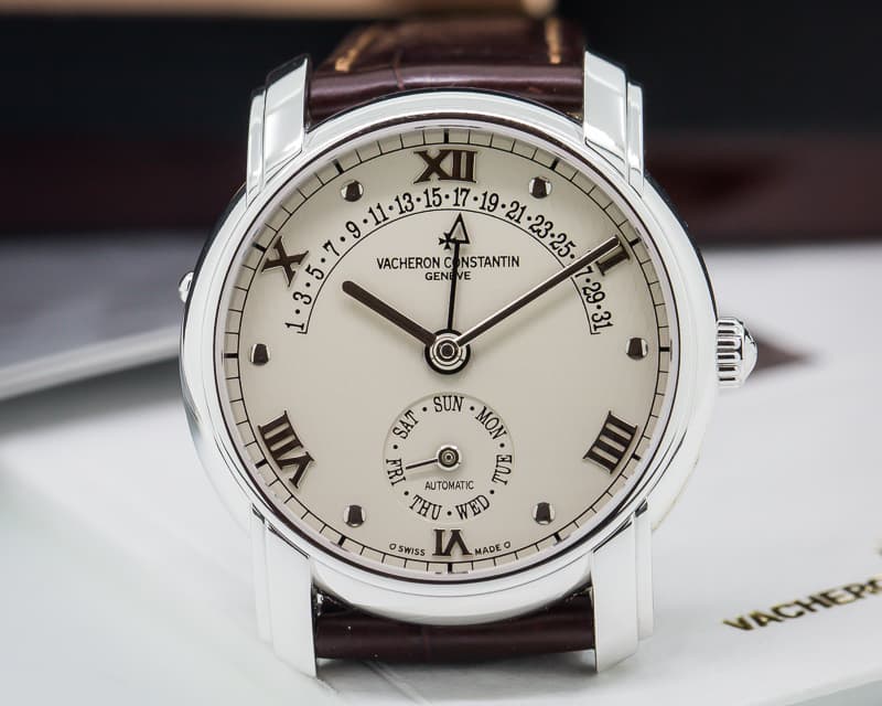 Vacheron Constantin Les Complications Retrograde Date 245 18K White Gold 37MM