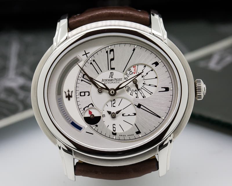 Audemars Piguet Millenary Automatic Maserati SS / Leather