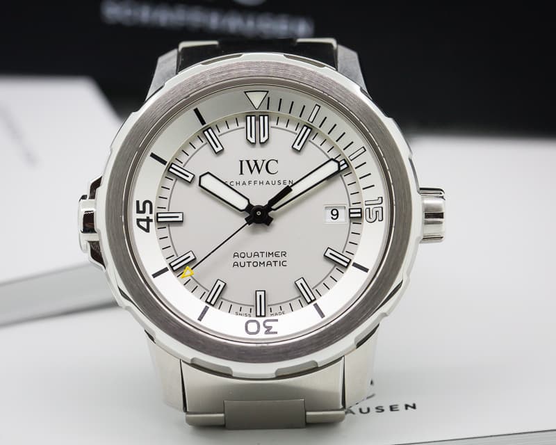 IWC Aquatimer Automatic White Dial SS / SS