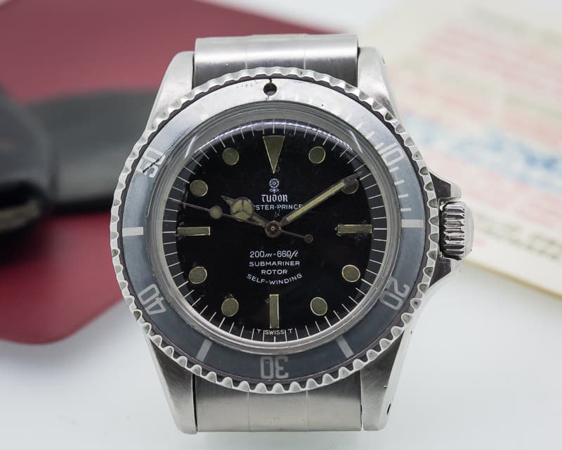 Tudor Vintage Submariner Combat-Worn in Vietnam "Rose Logo" w/ Papers