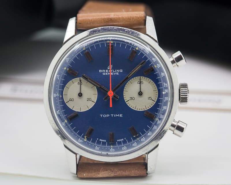 Breitling Vintage Top Time Blue Dial