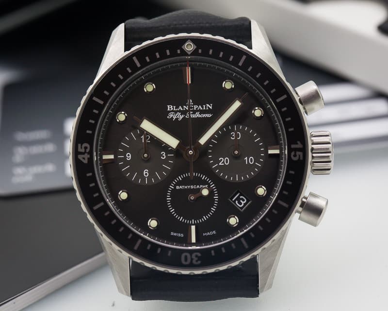Blancpain Fifty Fathoms Bathyscaphe Flyback Chronograph SS