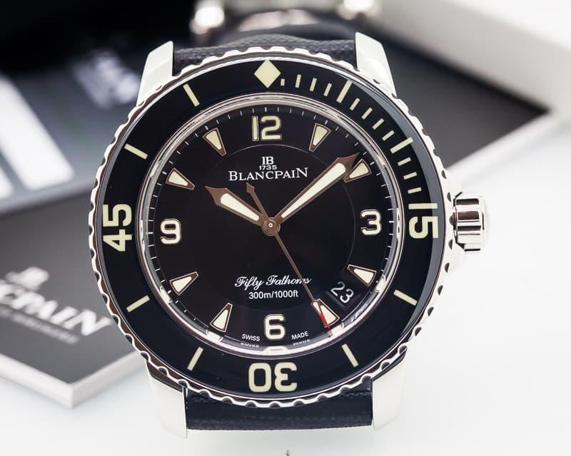 Blancpain Fifty Fathoms Automatic SS / Canvas