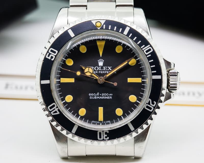 Rolex Vintage "Non-Serif" Matte Dial Submariner