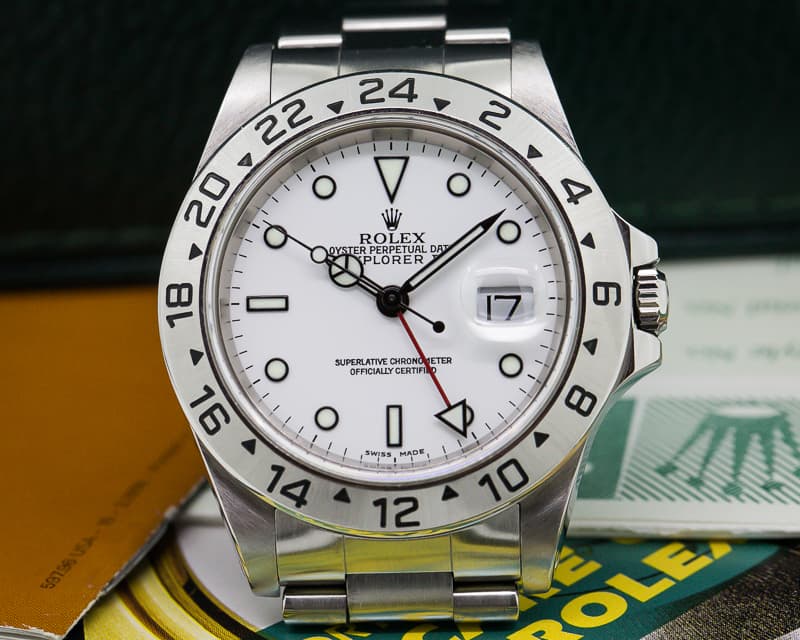 Rolex Explorer II White Dial