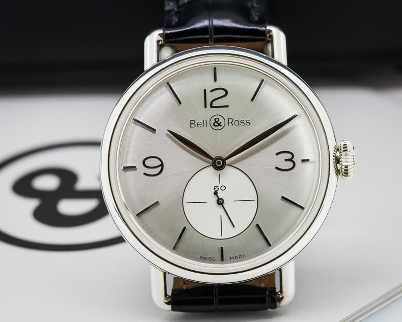 Bell & Ross Vintage WW1 Argentium Silver Dial