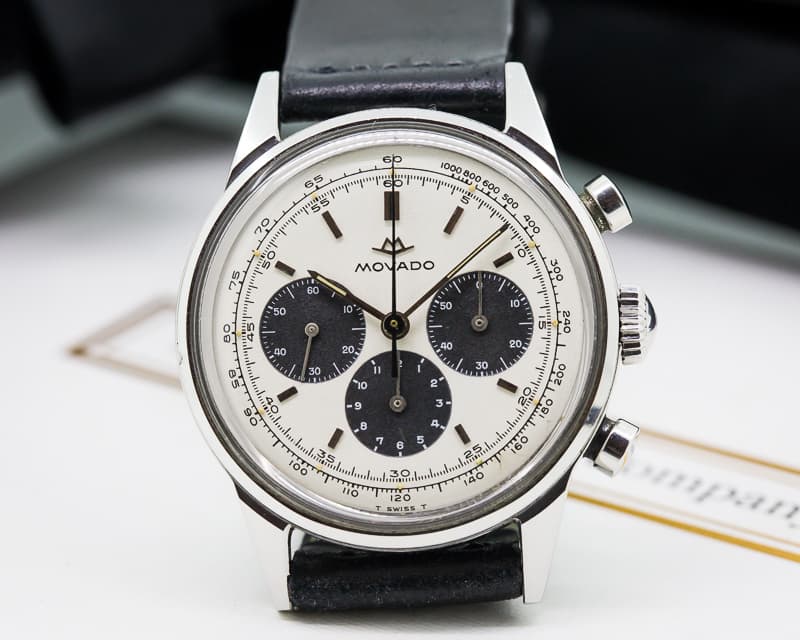 Movado Vintage Subsea M95 Chronograph Borgel Case SS