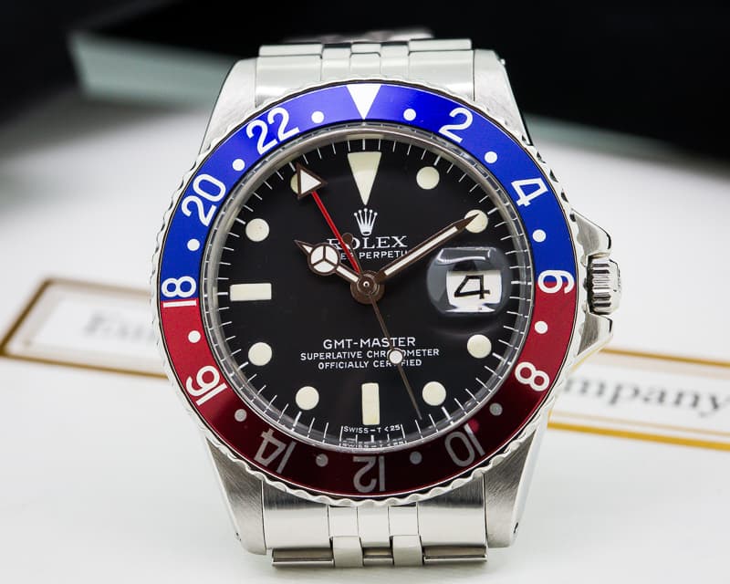 Rolex GMT Master Blue / Red "Pepsi Bezel" SS / SS