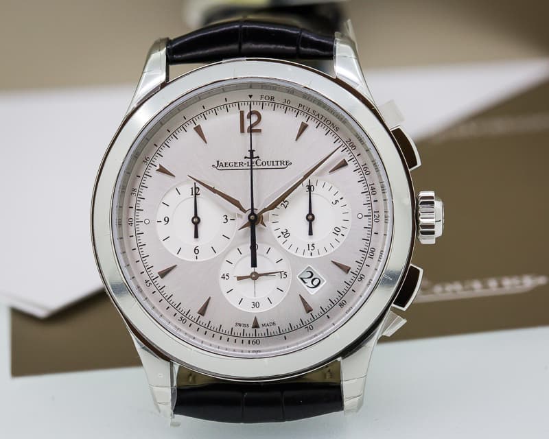 Jaeger-LeCoultre Master Chronograph SS Silver Dial