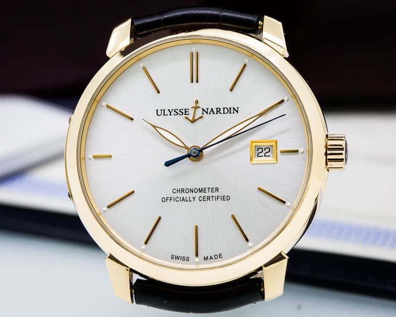 Ulysse Nardin San Marco Classico Automatic Silver Dial 18K Rose Gold