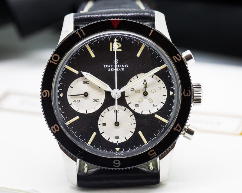 Breitling "Jean Claude Killy" Co-Pilot Watch SS RARE