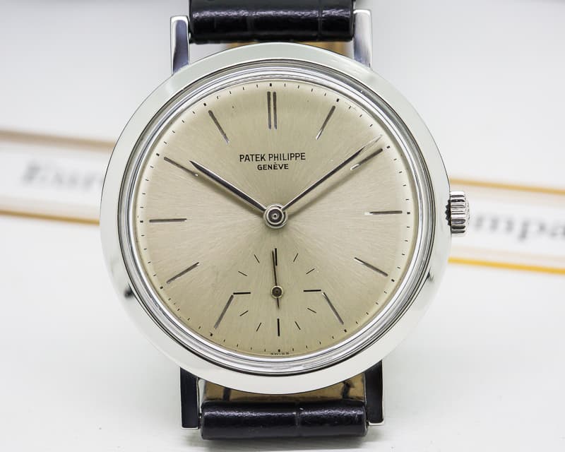 Patek Philippe Vintage Calatrava Waterproof Case Stainless Steel