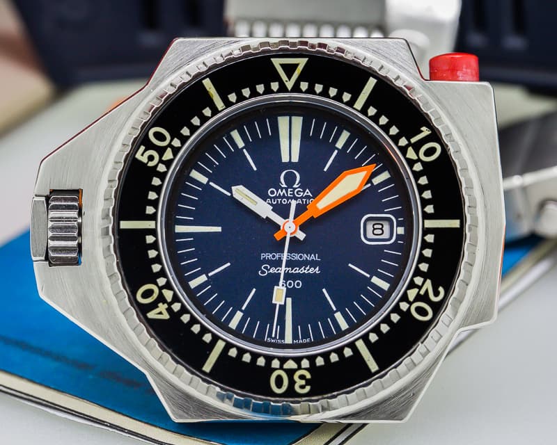 Omega Vintage Seamaster PloProf 600 Mk2 Blue Dial SS FULL SET!
