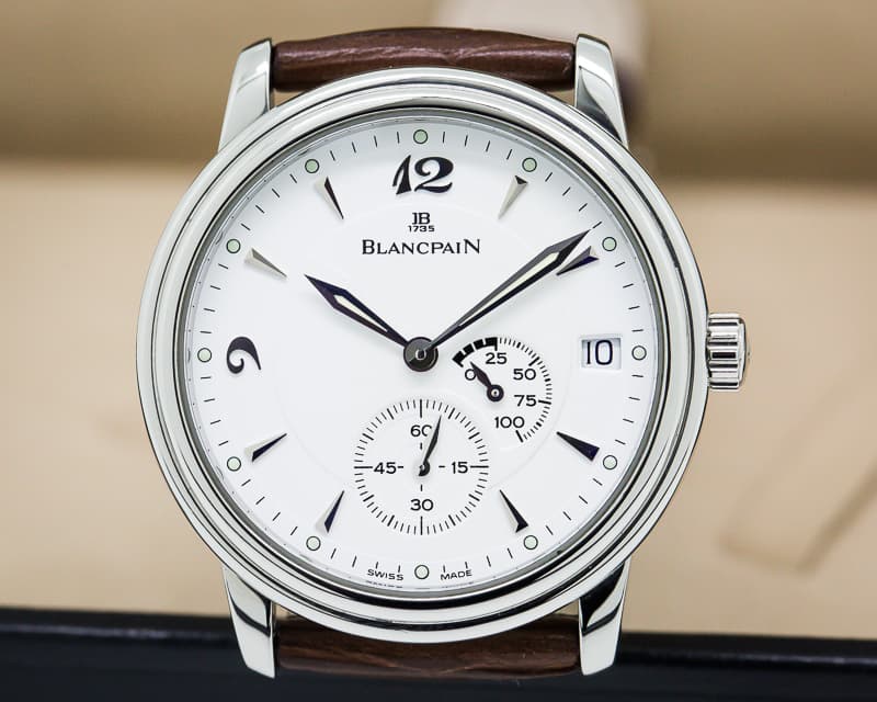Blancpain Villeret Ultra Slim Power Reserve SS White Dial