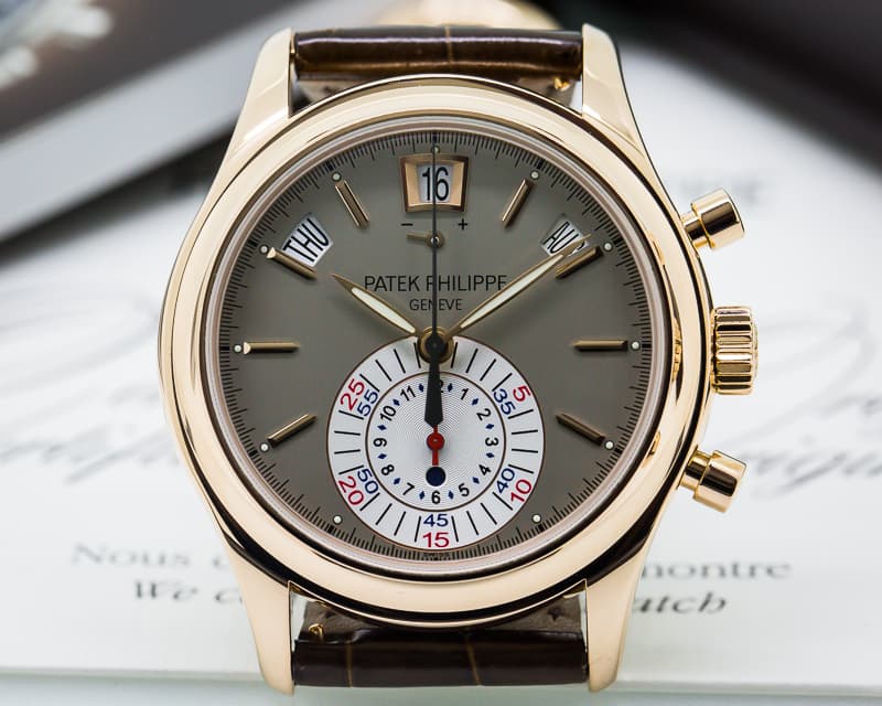 Patek Philippe Annual Calendar Chronograph 18K Rose Gold