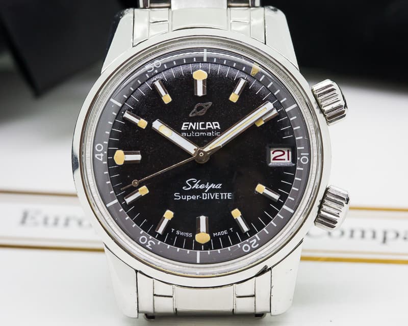 Enicar Vintage Sherpa Super Divette SS / SS