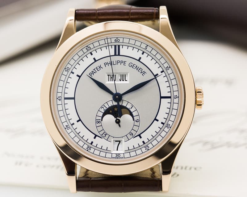 Patek Philippe Annual Calendar Sector Dial 18K Rose Gold