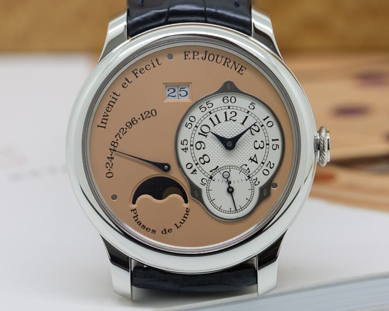 F. P. Journe Octa Lune Automatic Platinum / Rose Dial 40MM