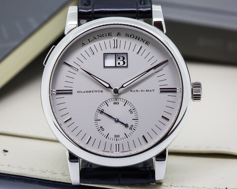 A. Lange and Sohne Grosse Langematik Big Date Platinum RARE