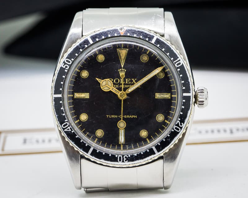 Rolex Vintage Turn-O-Graph Radium SS / SS