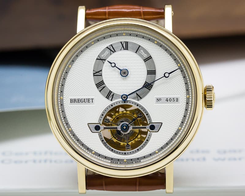 Breguet Tourbillon Automatic Regulator 18K Yellow Gold