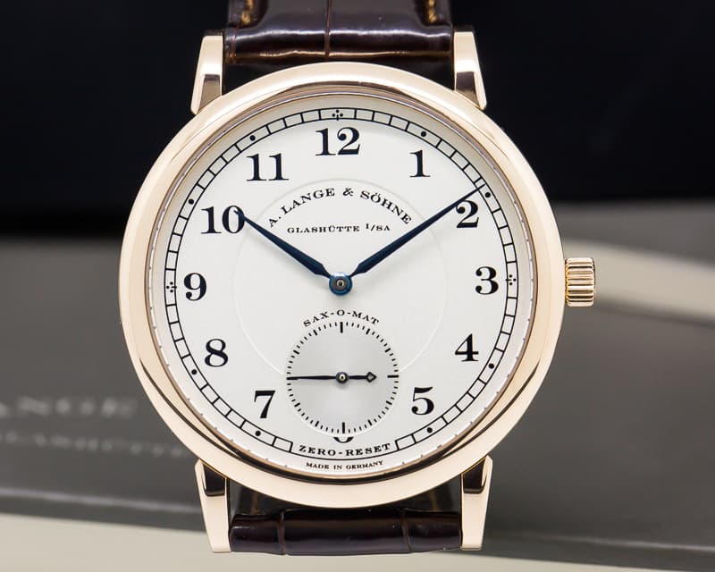 A. Lange and Sohne 1815 Automatic Sax - O - Mat 18K Rose Gold