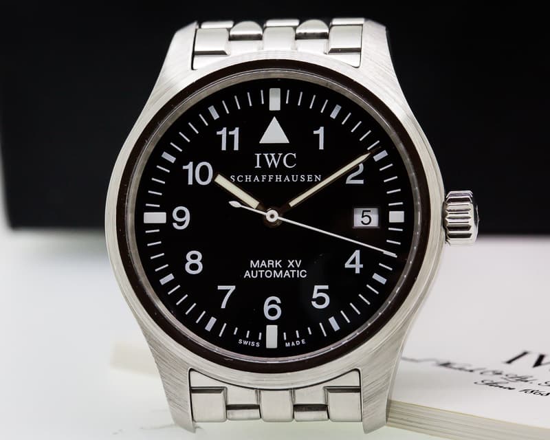 IWC Mark XV Black Dial SS / SS