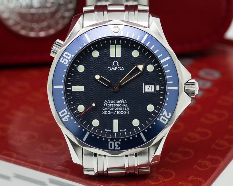 Omega Seamaster Professional Blue Dial SS
