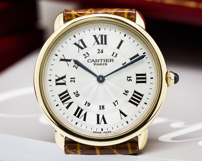Cartier Collection Privee Ronde Louis 18K Yellow