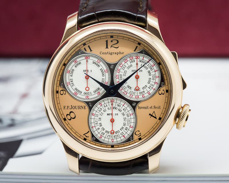F. P. Journe Centigraphe Souverain 18K Rose Gold / Deployment